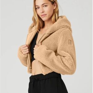 ALO Yoga Tan Sherpa Jacket